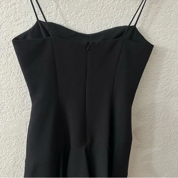 New Black Halo Barbados Slip Dress Ruffle Hem Black dress
size 0 - Picture 8 of 11